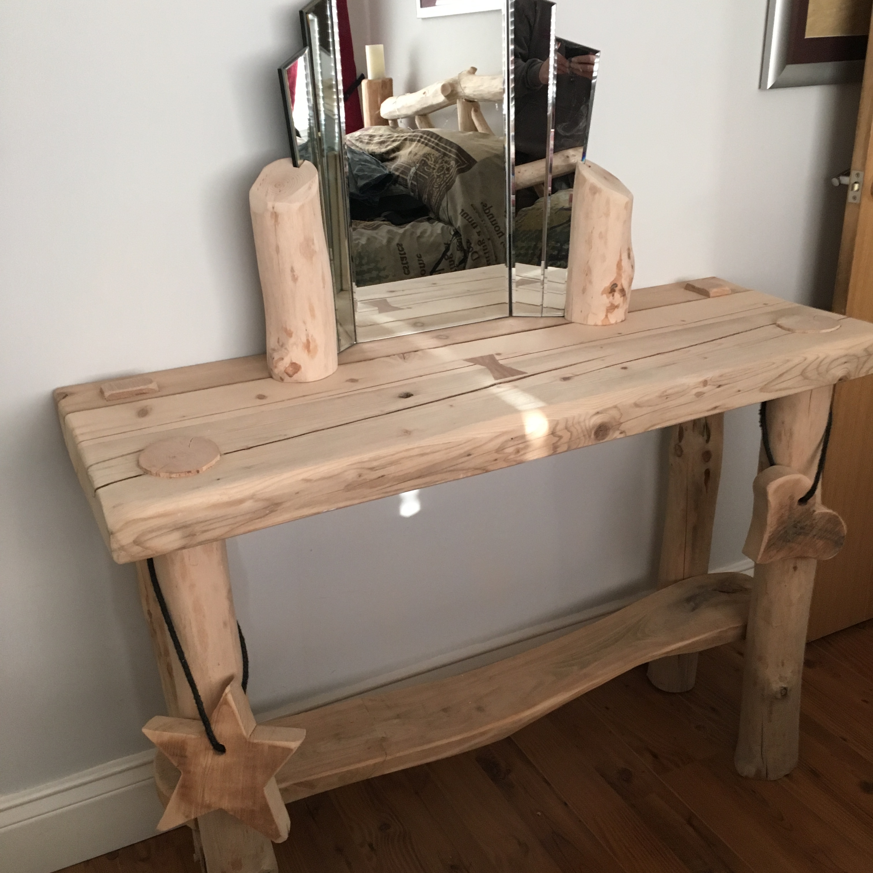 bespoke rustic furniture J P C Joinery